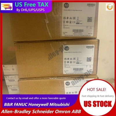 AB 2198-H008-ERS New Allen bradley 2198H008ERS Kinetix 5500 6.3 Amp Servo Drive - Image 1 of 2