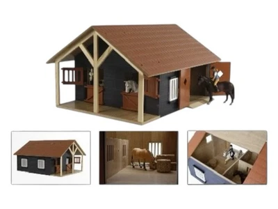 Kids Globe Van Manen 1:32 Pferdestall mit 2 Pferdeboxen - Bild 1 von 3