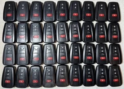 Lot of 36 Toyota OEM Smart Key Fob Remotes (RAV4) - Image 1 of 2