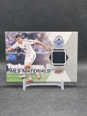 2855H 2012 Upper Deck MLS Materials Sebastien Le Toux #M-SL (MEM) Whitecaps FC - Image 1 of 2