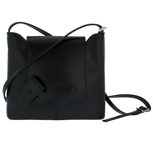 Bolso de hombro bandolera italiano de cuero genuino Fioretta para mujer - Imagen 1 de 7