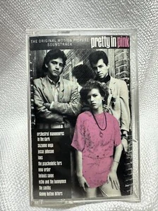 Pretty in Pink Movie Soundtrack Cassette 1986 A & M Records - Picture 1 of 4