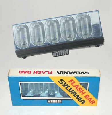 Flash BAR SYLVANIA Ampoules Polaroid 500 SX-70 SX70 SX 70 Neuf Comme Philips - Photo 1/4