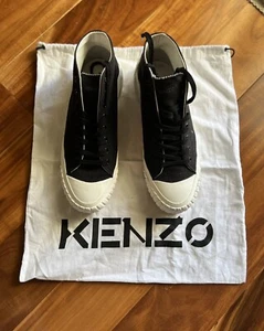 Scarpe da ginnastica alte uomo nere Kenzo Tiger Crest taglia 8,5 (US) 41 (EUR) - Foto 1 di 9