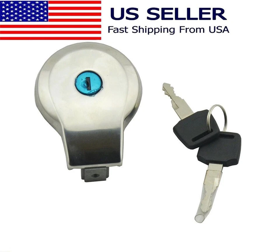 Bloqueo de tapa de combustible del tanque de gas apto para YAMAHA XJ400 XS550 SR125 XV400 VIRAGO XV750 XV535 Foto 1 de 4