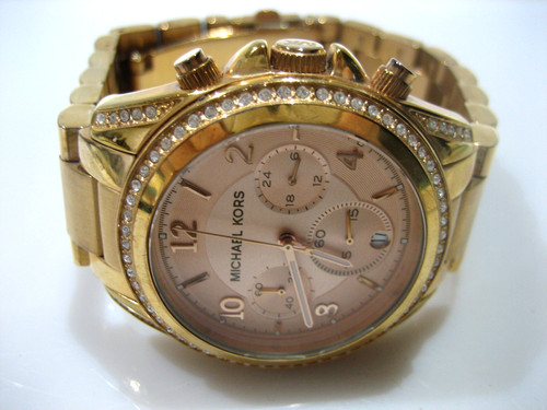 Orologio Michael Kors Donna MK5263 Blair Oro Rosa Tondo Acciaio Inox