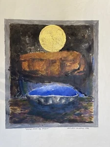 ‘Going forth’ an original mixed media painting by Knighton Hoskings(dec) - Picture 1 of 4