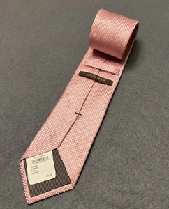 Herren Nordstrom Krawatte rosa gemustert normale Größe UVP 49,00 neu mit Etikett 100% Seide - Bild 1 von 8