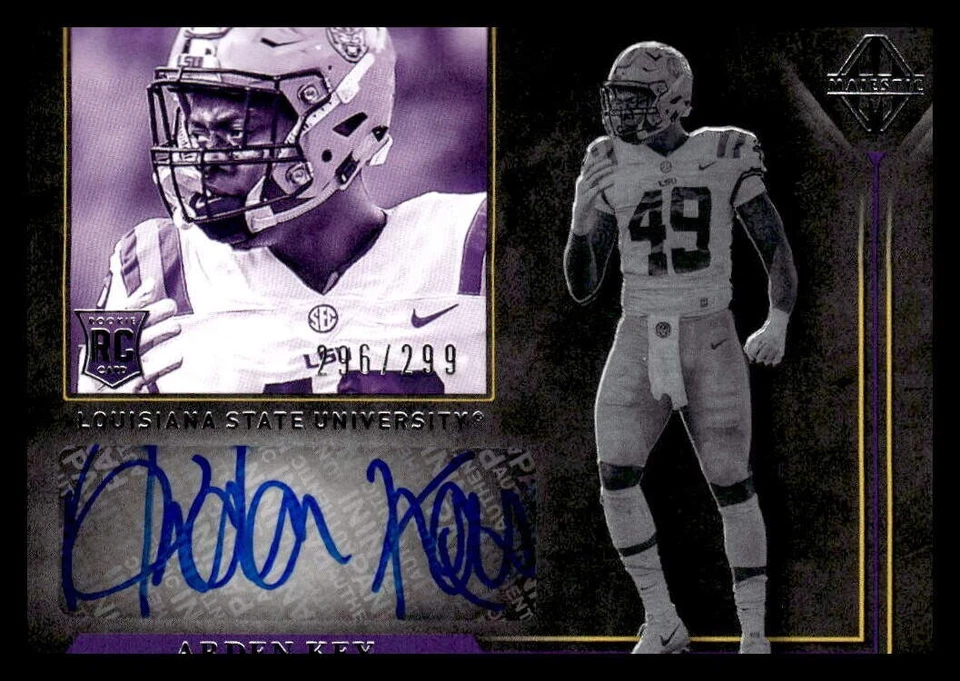 2018  Majestic - Majestic Rookie Signatures Arden Key #148 Gold /99 (AU, RC) - Image 1 of 2