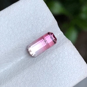 1,40 Ct Top Qualität Selten Rosa Bicolor Natürlicher Turmalin Lose Edelstein Aus AFG - Bild 1 von 11