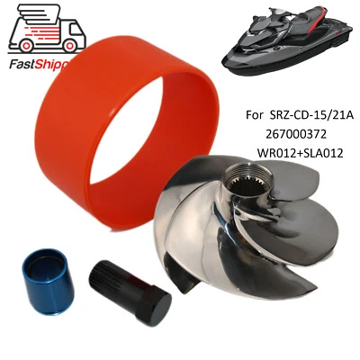 Impulsor Reemplazar Solas Fit Seadoo GTX LTD 255 159mm Reemplazar SRZ-CD-15/21A+Herramienta Foto 1 de 4