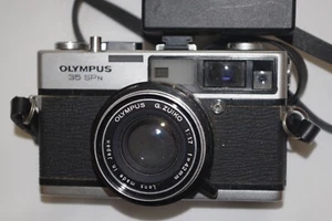 L2 - Vintage OLYMPUS 35 SP SPN Rangefinder Film Camera Rollei Flash - Picture 1 of 9