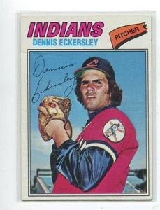 1977 Topps #525 Dennis Eckersley Cleveland Indians - Picture 1 of 1