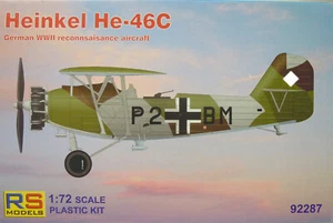 Heinkel He-46 C, 1:72, Plastique, Rs Models, Lw, Nouveauté - Photo 1 sur 3