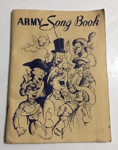 Vintage WWII Army Song Book 1941 Published By The Secretary Of War 67 Songs - Picture 1 of 4
