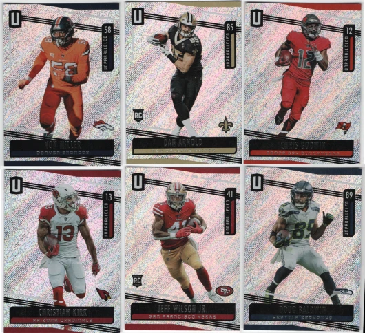 2019 Panini Unparalleled Football - Base Set & RC's - Choose From Cards 1-300 - Image 1 of 1