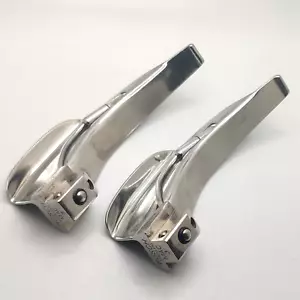 2 Pcs Rusch Macintosh #3 Fibre Optic Laryngoscope Blade Stainless Steel - Picture 1 of 1