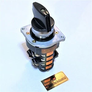 FUJI ELECTRIC RC 310-1 / F-1MCH1B ROTARY SELECTOR / COMMUTATOR SWITCH - Picture 1 of 5