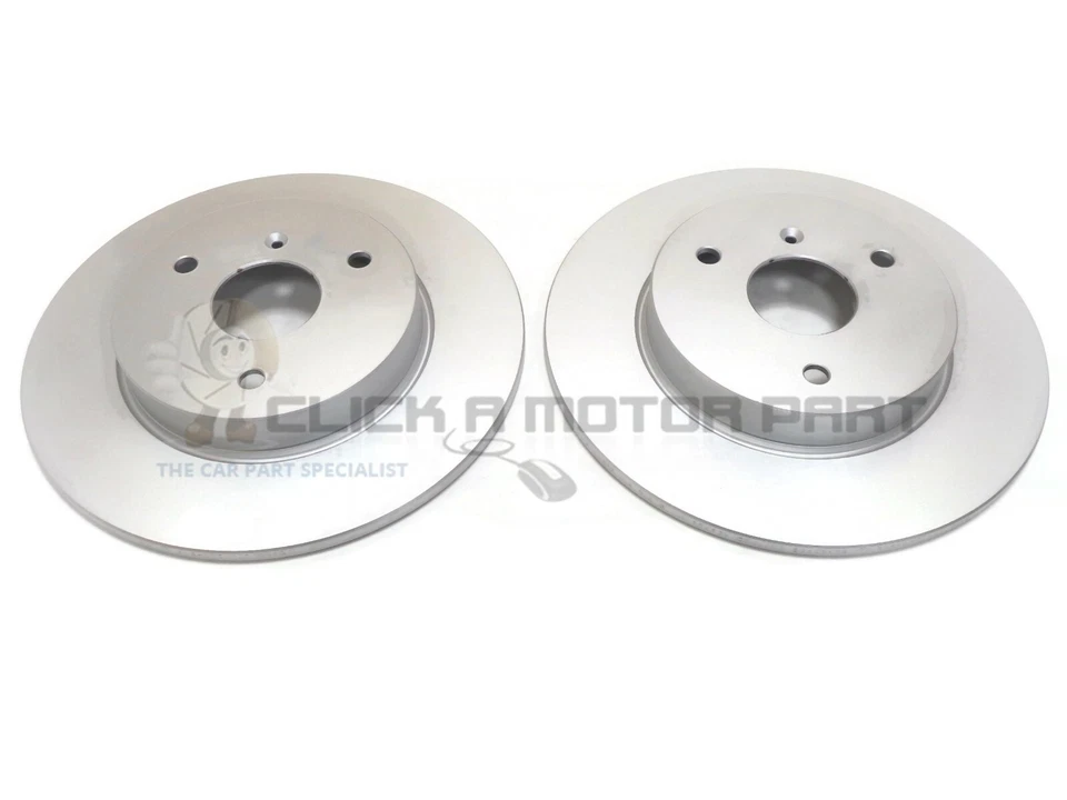SMART CAR BRABUS FORTWO ROADSTER COUPE CABRIO FRONT 2 BRAKE DISCS SET PAIR - Image 1 of 1