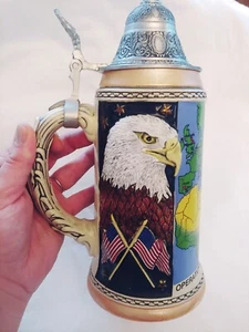 Vintage Limited Edition Operation Enduring Freedom Beer Stein - Picture 1 of 7