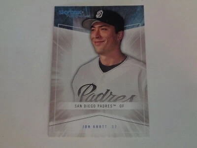 2005 Fleer Skybox Autographics Jon Knott Card #110 Serial #594/750 - Image 1 of 2