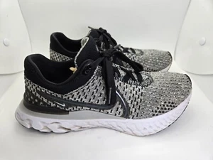 Nike React Infinity Run Flyknit 3 Damenschuhe 9,5 grau Laufen Straße Turnschuhe - Bild 1 von 8