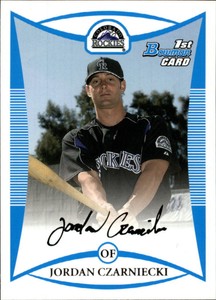 2008 Bowman Prospects #BP77 Jordan Czarniecki