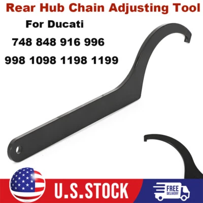 For Ducati 748 848 916 996 Rear Hub Chain Adjusting Tool 998 1098 1198 1199 US - Image 1 of 4