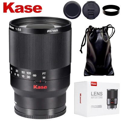 Kase 200mm F5.6 Full Frame MF Reflex Lens for EF/RF/E/Z/X/GFX/XCD Mount Cameras - Image 1 of 4