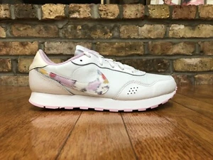 Nike MD Valiant Floral (GS) CN8555 100 White/LT Arctic Pink New Kids Size 7Y - Picture 1 of 12