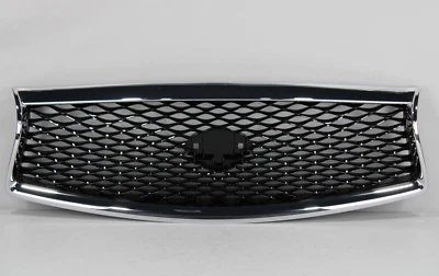 Brand New! 2014-2017 Infiniti Q50 Midnight Black Grille Bare F2310-4HB1A OEM - Image 1 of 4