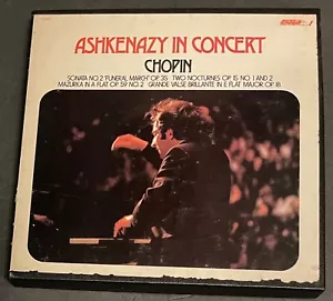 Rolle zu Rolle 7 1⁄2 ASHKENAZY IM KONZERT / CHOPIN London L 480262 mit 3 Einsätzen - Bild 1 von 6