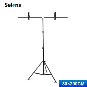 80x200cm T-bar Tripod Stand for Photo Studio PVC Seamless Background Backdrop - Picture 1 of 9
