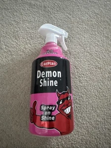 3 X CarPlan Demon Shine 1L Spray On Shine - Pink - Picture 1 of 6