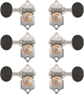 Waverly Anniversary Collection Tuner Komplettset in Ebenholz, Nickel, Brücke... - Bild 1 von 1