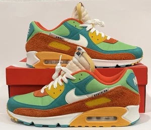 Nike Air Max 90 SE Talla 13 Running Club Roma Verde DC9336 300 - Imagen 1 de 7