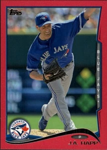 2014 Topps Pink #462 J.A. Happ /50 - Picture 1 of 2