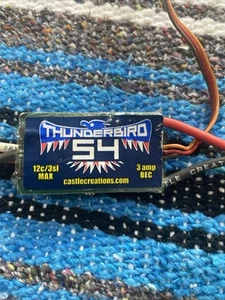 Castle Creations Thunderbird 54 Speed Controller w/3amp BEC - Picture 1 of 5