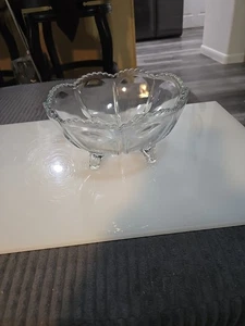 Vintage Indiana Glas 7,5 Zoll Süßigkeitenschale. - Bild 1 von 4