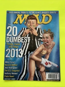 MAD Magazine 525 February 2014 20 Dumbest People Events and Things 2013 - Picture 1 of 2