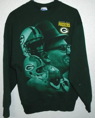 vintage Green Bay Packers Pro Player crew sweatshirt  Mens M  Sweatshirt 90s - Image 1 of 2