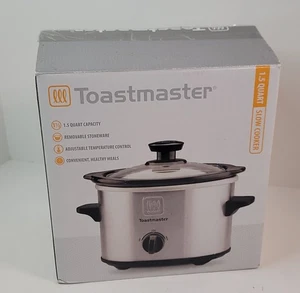 Toastmaster 1,5 Qt. Mini pentola a cottura lenta scatola aperta - Foto 1 di 7