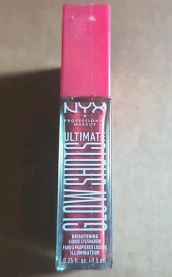 THREE (3) NYX Ultimate Glow Shots Liquid Shimmer Eyeshadow Raspberry Rave - Image 1 of 3