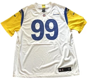 Nike Los Angeles, Rams Aaron NFL Camiseta Sobre el Campo Hombre Talla XXL Blanco Nuevo Con Etiqueta - Imagen 1 de 8