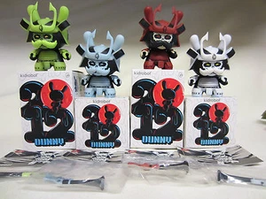 Kidrobot Dunny 2012 Series Tanegaru Jon-Paul Kaiser White Red Blue Green JPK - Bild 1 von 2
