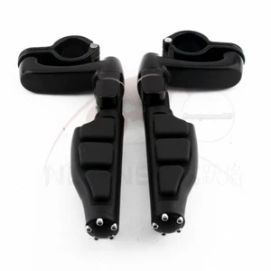 Foot Peg Mount For Harley 1.25" 1 1/4" Engine Guard Crash Highway Bar Motorcycle - Picture 1 of 14