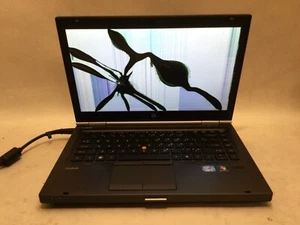 HP EliteBook 8460w 14" / Intel Core i5 UNKNOWN SPECS / (CRACKED!) MR - Picture 1 of 4
