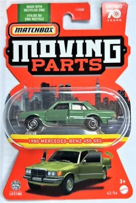 2023 MATCHBOX MOVING PARTS 1980 MERCEDES-BENZ 450 SEL - Image 1 of 4