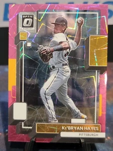 2022 Donruss Optic Base Pink Velocity #173 Ke'Bryan Hayes /249 - Picture 1 of 3