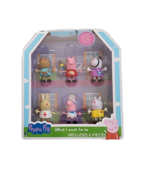 Peppa Pig PEP0558 Juego de figuras de juguete, juego de caja de fotos